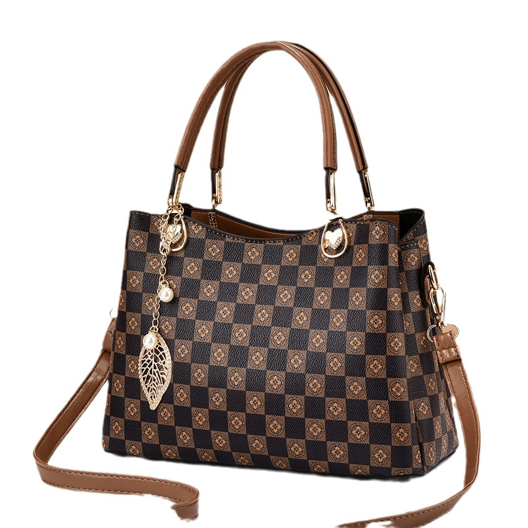 Fashionable shoulder bag, trend universal elegant one-shoulder bag, (Cross-border trading)