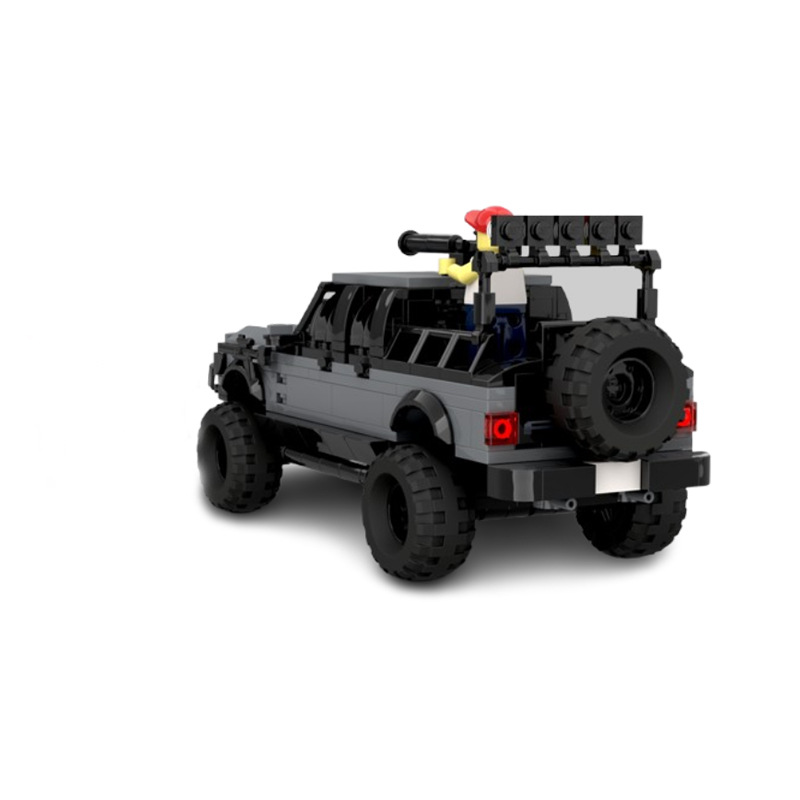 Carro de brinquedo em blocos de montar conjunto de veículo_voghion.com