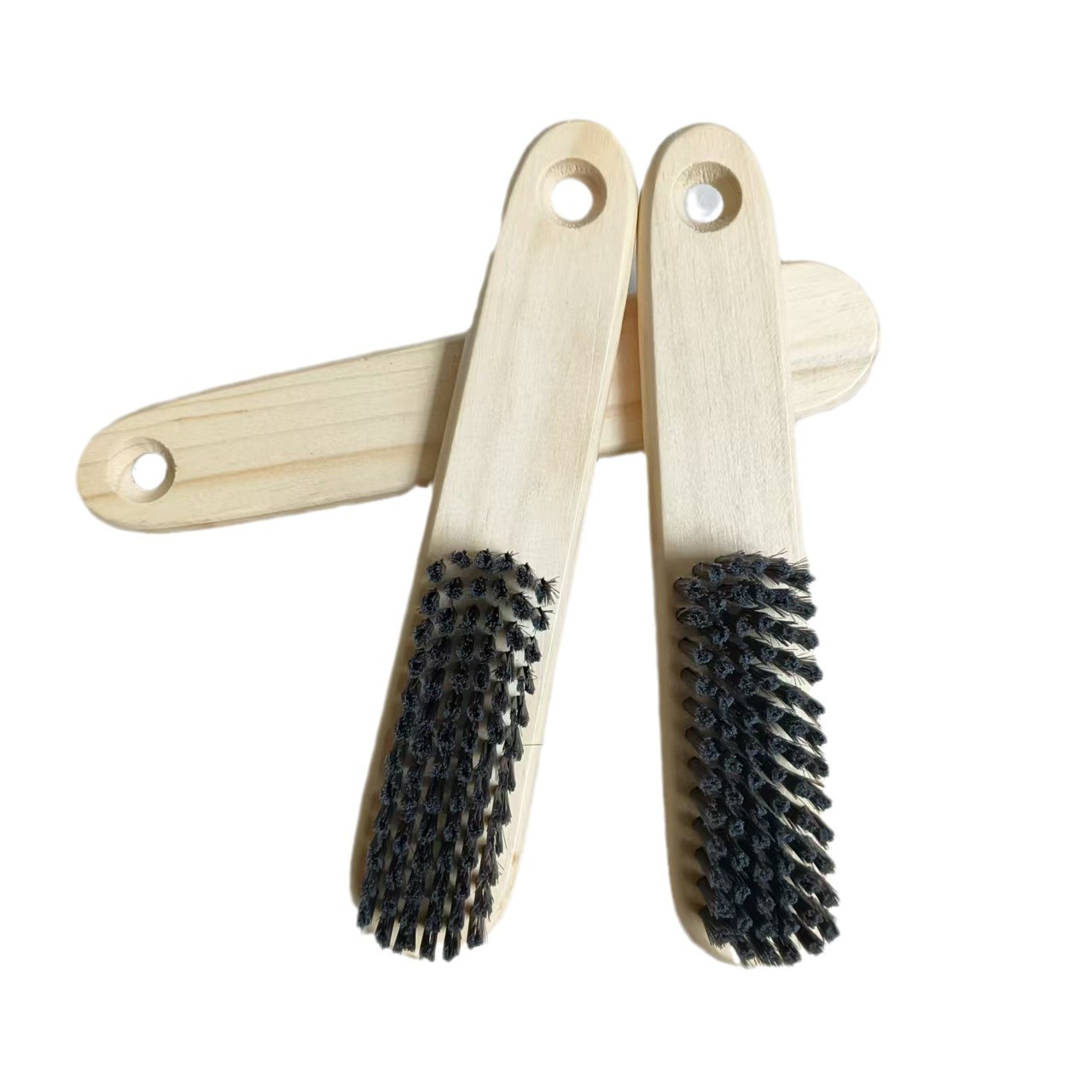 cepillo de zapatos de madera cepillo de zapatos de lana dura cepillo de lavandería doméstico cepillo de zapatos de madera cepillo de limpieza multifuncional cepillo de zapatos