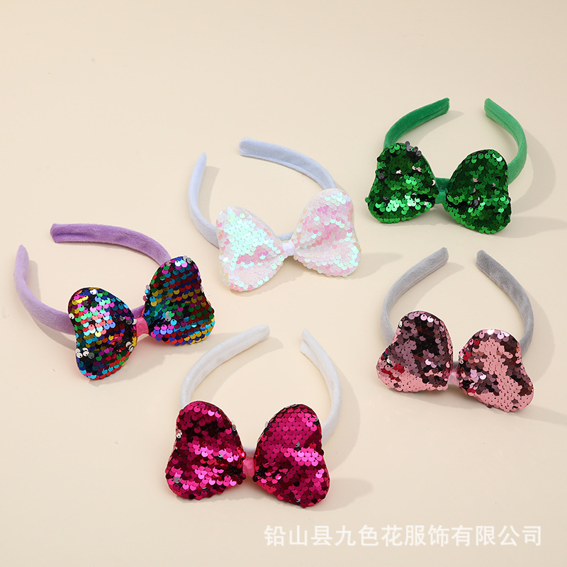 Europa y los Estados Unidos creativos arco de sequillas hebilla de cabello de la fiesta de la mujer Mickey hebilla de cabello para niños adornamientos de Navidad de la calle