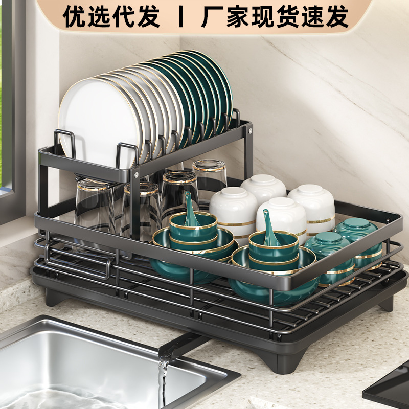 Mesa de drenaje de plato de cocina de plato