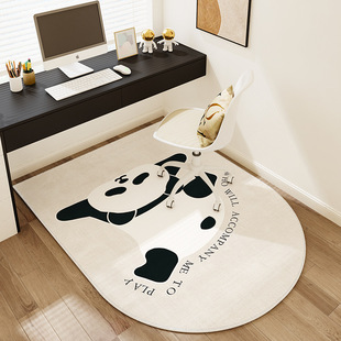 Study Study computer desk chair floor mat pulley seat swivel chair stain-resistant mat bedroom floor mat dressing table carpet