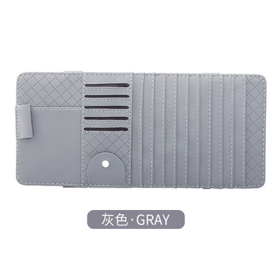 Suitable for car CD holder, Multimediya və saxlama aksesuarları - anti-sheepskin-cd-clip-gray