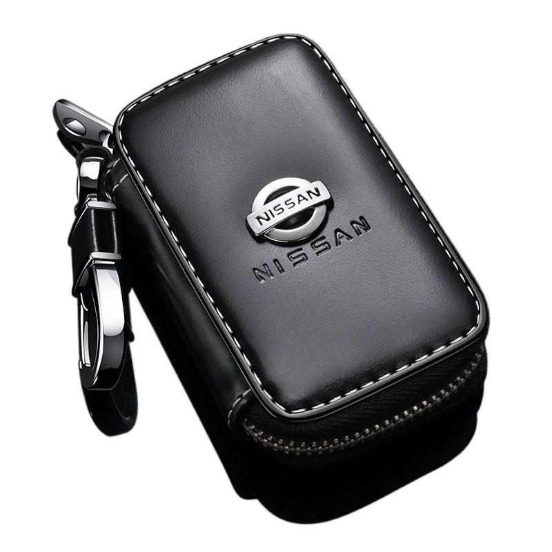 Кожаная ключница Q2z Nissan с Новым Xuanyan Tianyan Qashqai Qijun Sunshine Sunshine Laoda Loulan Ключ