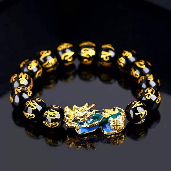 12MM six-character color-changing Pixiu