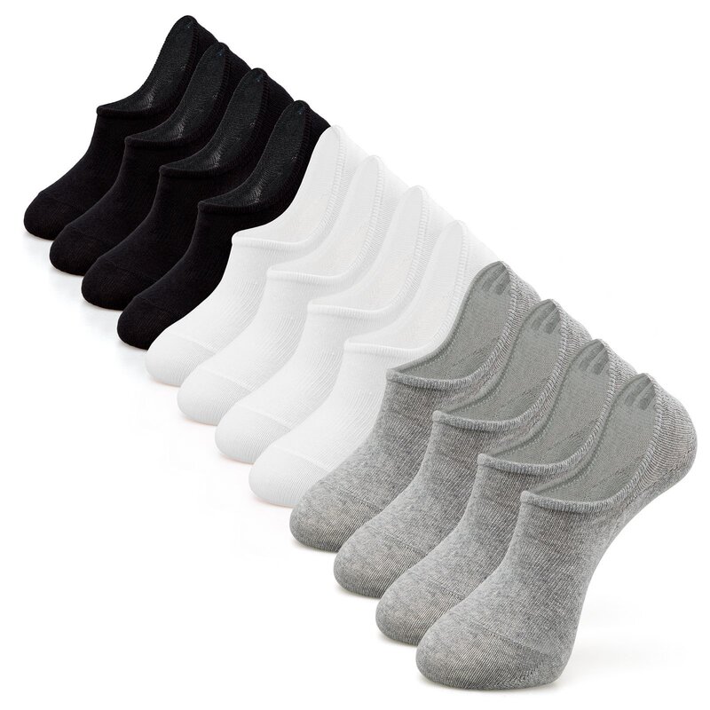 Invisible Socks for Men and Women, Low-Cut Short Non-Slip Sports Running Casual Loafers, Sports Shoes Lined Socks, Formal Shoes Boat Socks
