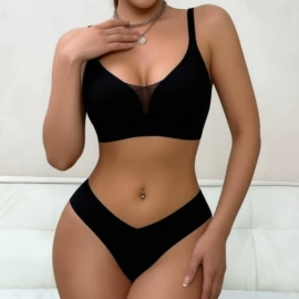 女士三角裤;文胸套装;少女文胸