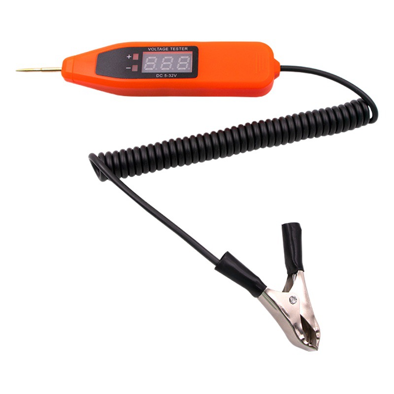 Reparación de automóviles especial LCD electroprobe coche circuito reparación herramienta prueba detección digital pantalla voltaje electroprobe