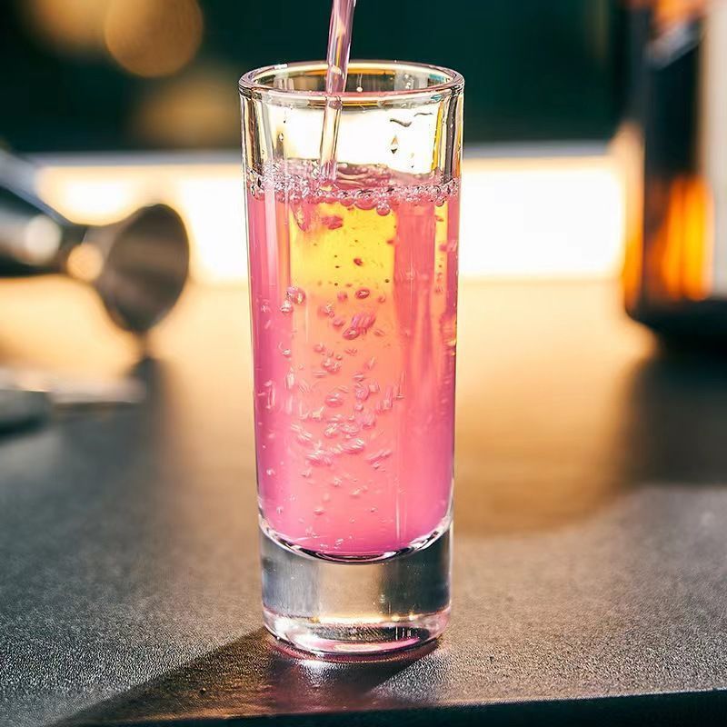 Taza de ojiva de 65 ML engrosada transparente