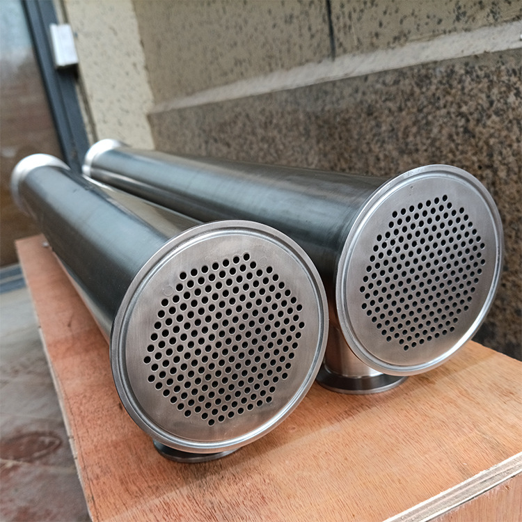 注射用水降温冷却器微型壳管冷凝器【非标加工】双管板换热器