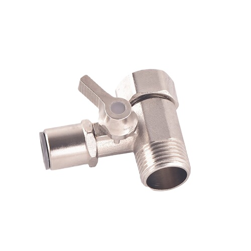 Water purifier water inlet three-way with switch three-way valve 4 minutes to 2 minutes to 3 minutes conversion joint ball valve switch accessories