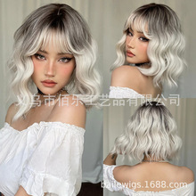 ŷ�������¿�ٷ��׽�ɫ�̾���õ��������˿ȫͷ�׿羳����wigs