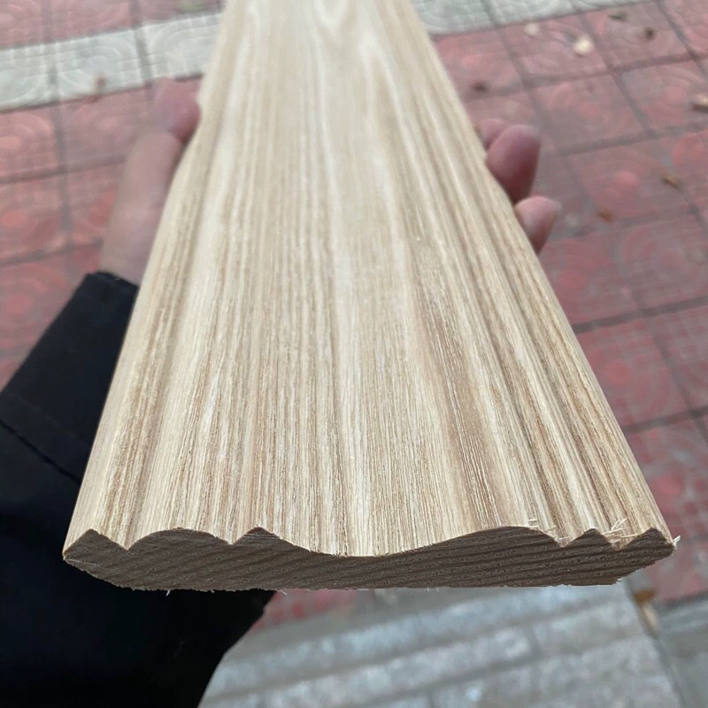 Изготовленные на заказ Оптовые Инь Угловые линии из цельной древесины готовые источники Производители напрямую поставляют двери шкафа потолочные деревянные рамы линии дверные линии