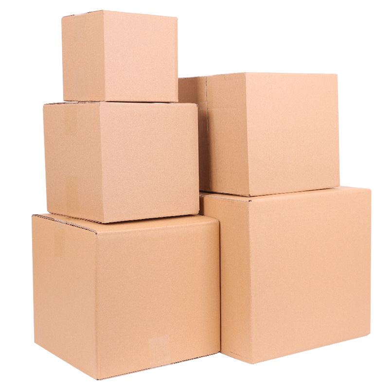 Henan cuadrado extra duro cartón postal expreso cuadrado cartón corrugado endurecido logística móvil caja de embalaje entrega rápida