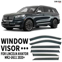 Для Lincoln Aviator Защита от дождя и дождя Зеркало заднего вида Дождь Брови Авиатор U611 Оконный козырек