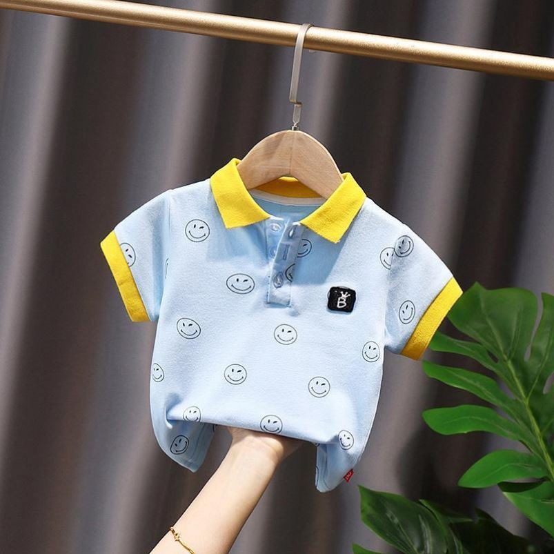 Children's shirts, boys, summer collars,...