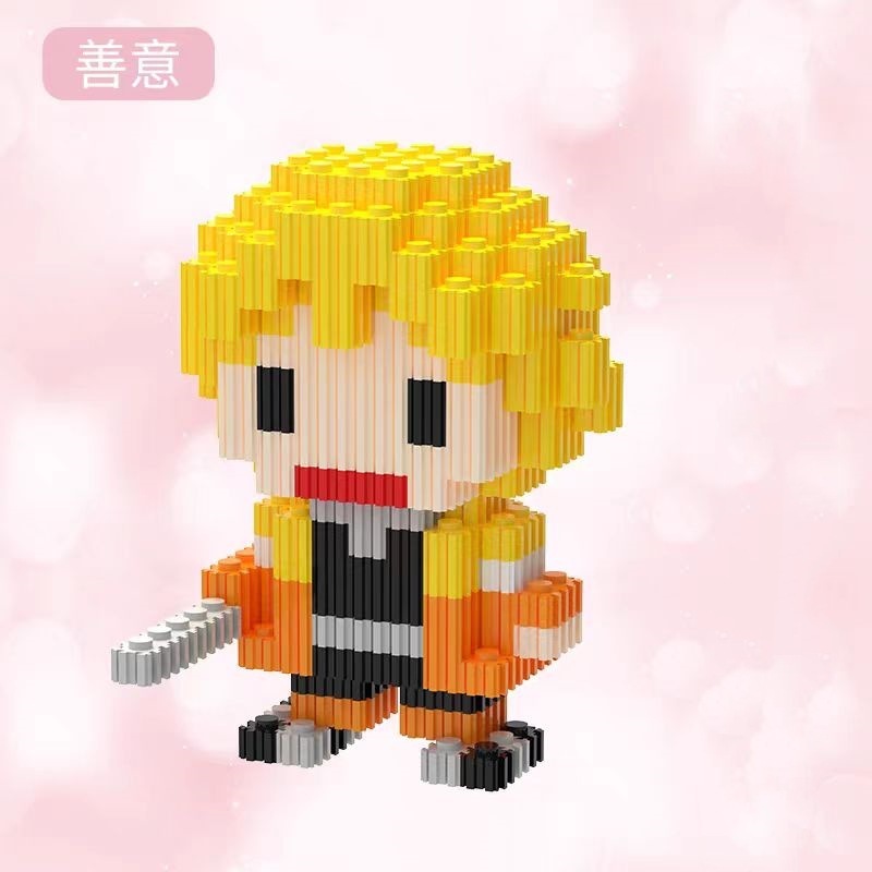 レゴ連続マイクロ粒子ビルディングブロック、サンリオ小箱、子供用教育玩具、小さなギフト、工場卸売と互換性があります。|undefined