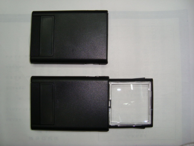 放大镜抽拉带灯放大镜伸缩老年用品礼品高倍式便捷一件代发