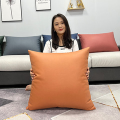 Nordic Technology Fabric Throw Pillow Luxurious High-End Living Room Leather Sofa Headboard Large Back Support Cushion Pillow Cover with Insert