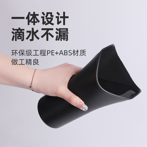 Car rain umbrella storage bucket, built-in car item trash can, hanging rear seat cleaning door rain umbrella storage solution