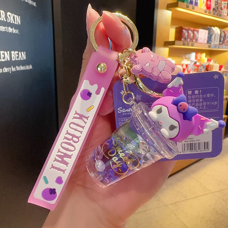 2026年新作正規品サンリオクロミぬいぐるみキーホルダー女性向け可愛いハローキティぬいぐるみカメラ小物