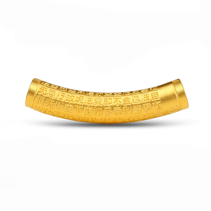 Bracciale cuore sutra gioiello etnico con perline color oro_voghion.com