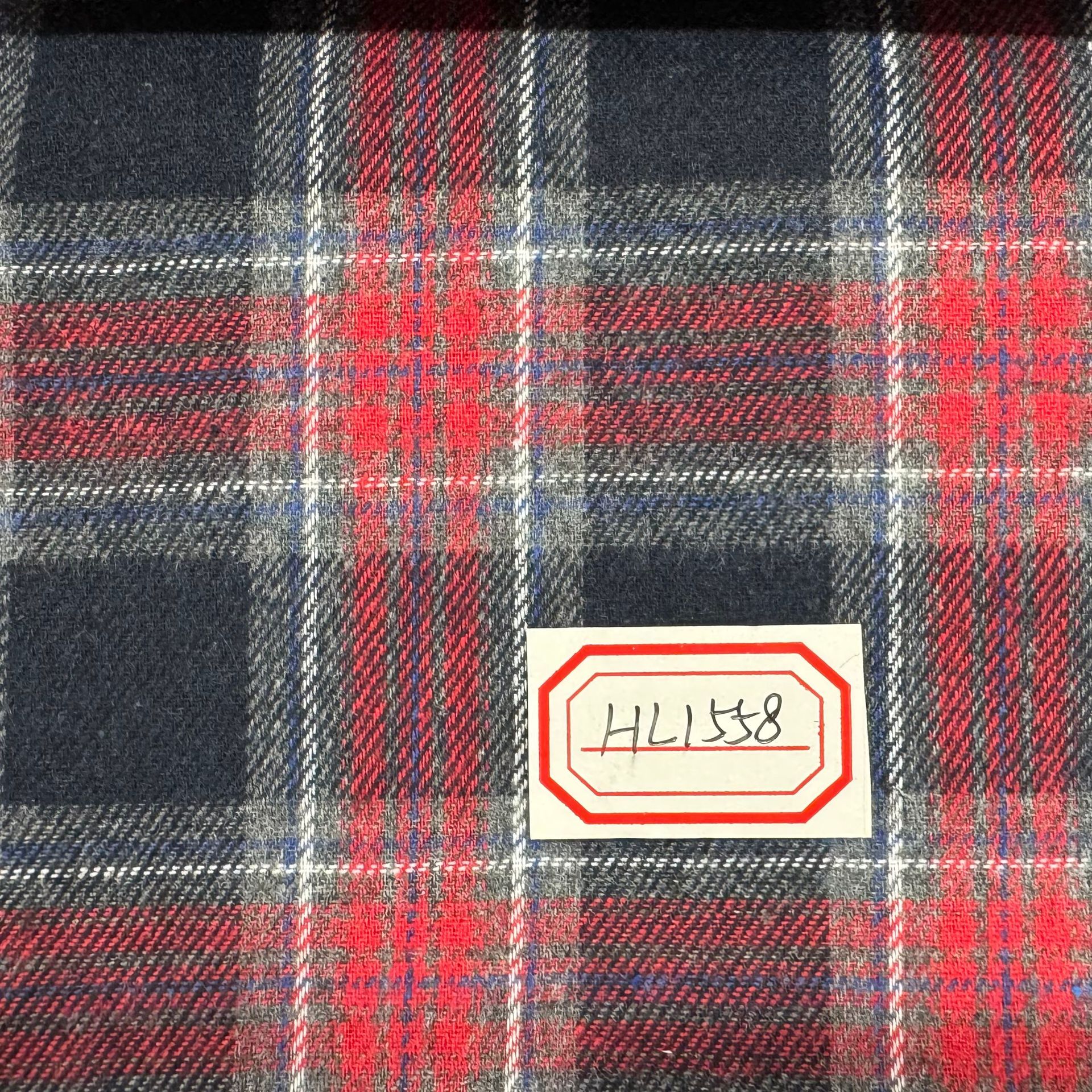 涤棉色织时尚格子布服装设计师电商男装女装童装面料现货批发