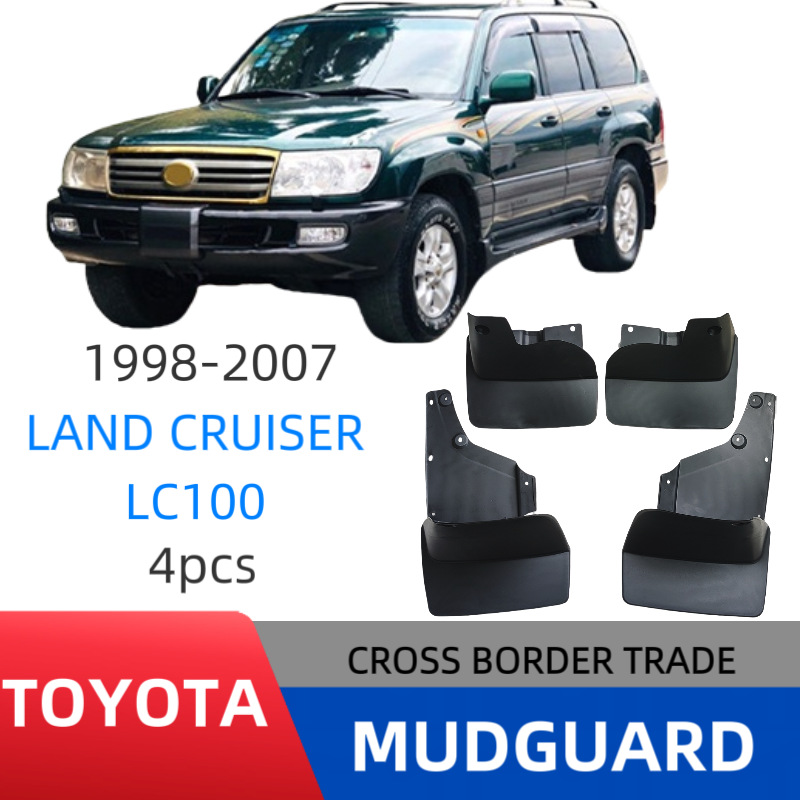 Aplicable a 1998 - 2007 Toyota Cool LC100 / LX470 neumáticos PP material de goma blanda para barrera