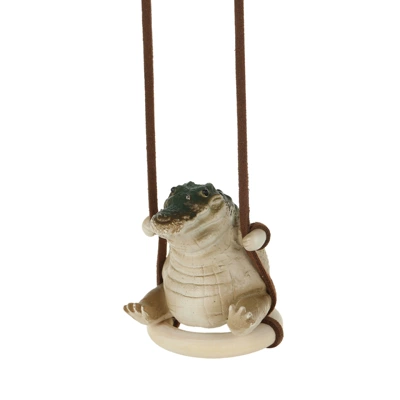 Car Accessories Cross Border, Car hanging - green-tire-crocodile