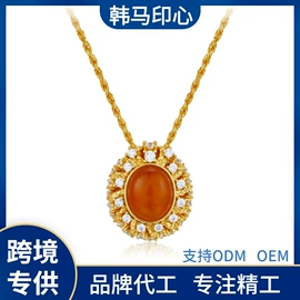 项链;耳钉;宝石项饰