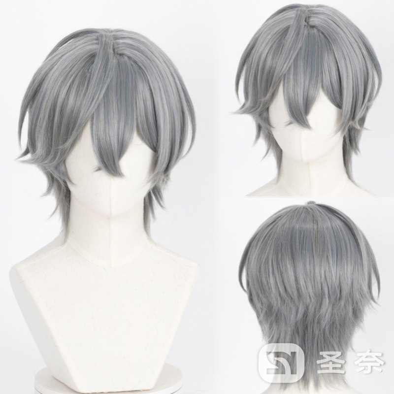[Shengnai] Zhe Master Male Main Brother Jue District Zero Model cos Wig Weight: 210g