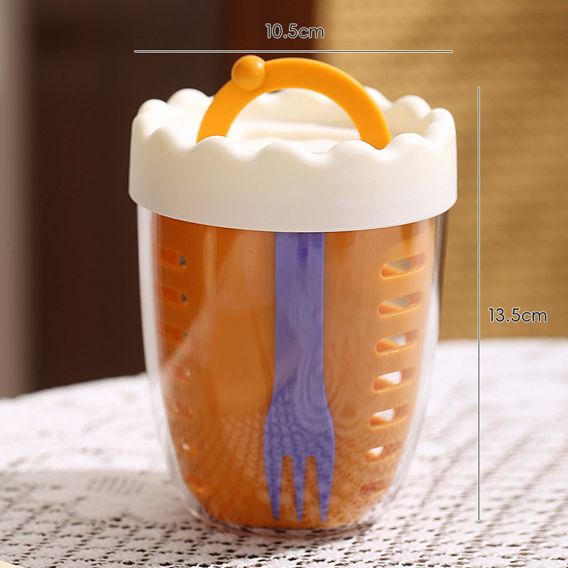 윤두오 오렌지 과일컵【650ml】