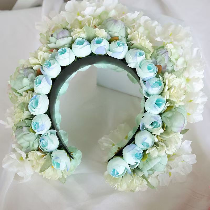 Beautiful hairpin flower [peach and plum fragrance] blue