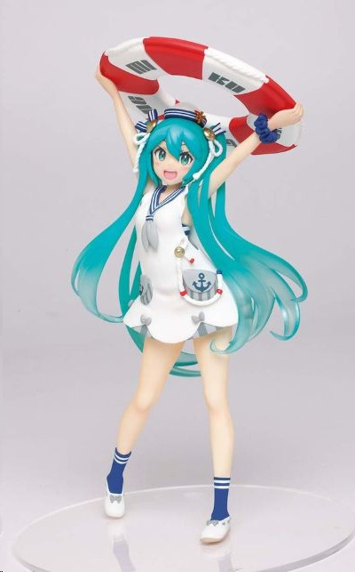 Original japonés original Hatsune Miku MIKU Hatsune Patrol hecho a mano Jingpin caja ciega adornos periféricos de animación