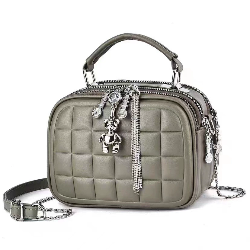 (Cross-border trading), handheld small bag, shoulder bag with diamond pattern, chain, Korean style, western style, chain bag