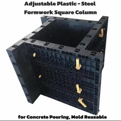 調整可能なプラスチック鋼製型枠、角柱コンクリート型枠、再利用可能Adjust PS Formwork