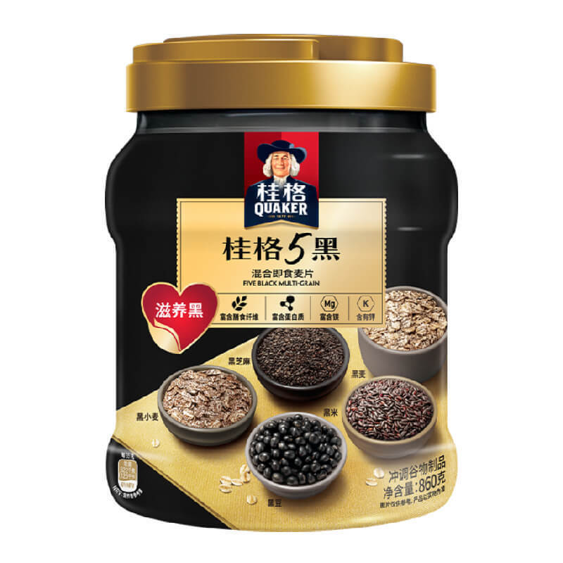 5種の黒5種のミックスインスタントオートミールと黒ごまペーストの栄養たっぷり朝食ドリンク代替品旗艦店公式|undefined