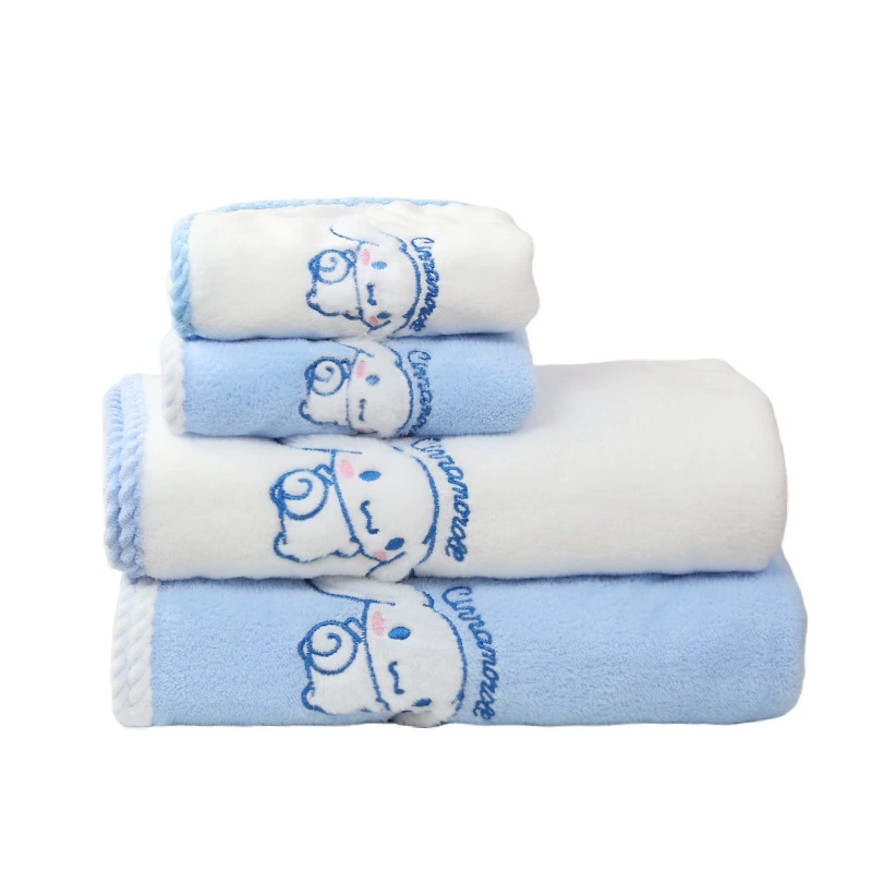 Мультяшное полотенце из трех частей