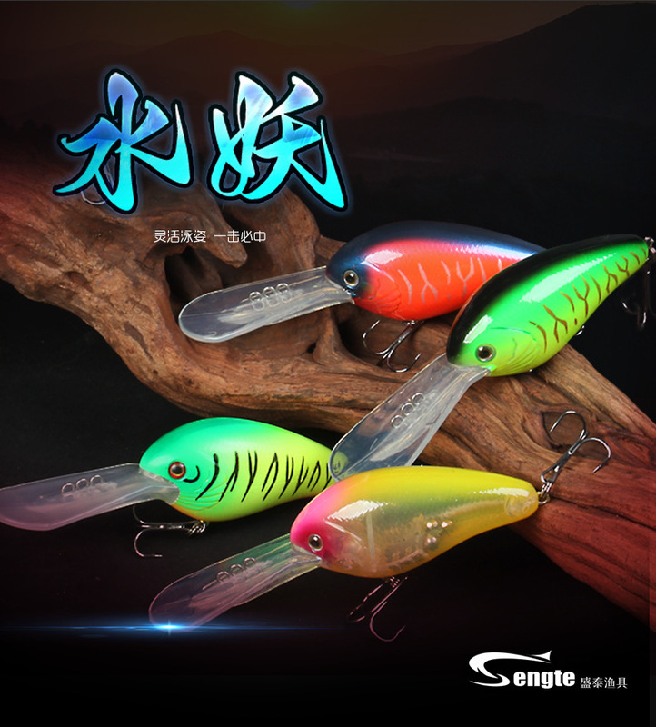 Factory Direct outdoor fishing gear wholesale Luya bait Soft Bait hard bait fake bait imitation bait long tongue board