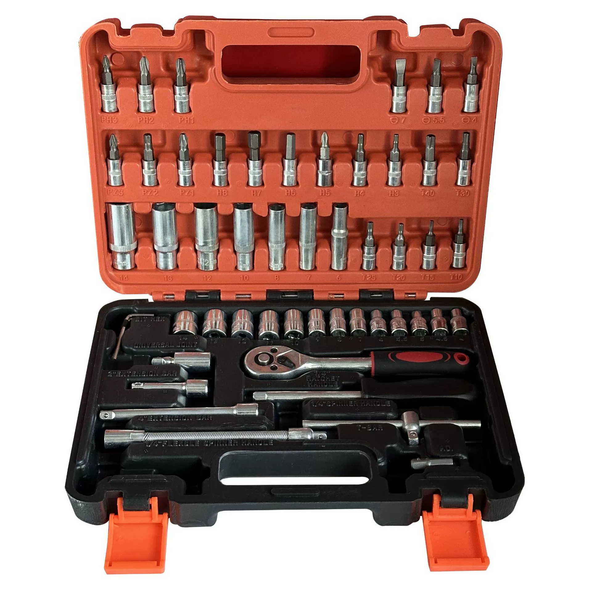 Universal wrench for repair, gloves, professional tools set