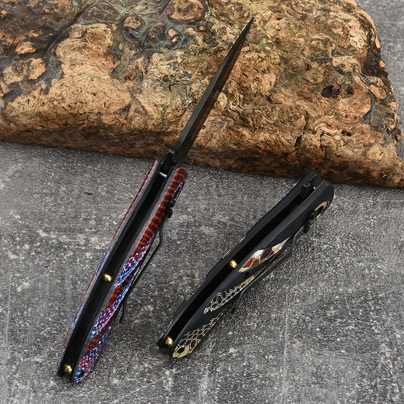 Folding sharp travel bearing, tactics pocket knife