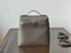 Elephant gray silver buckle
