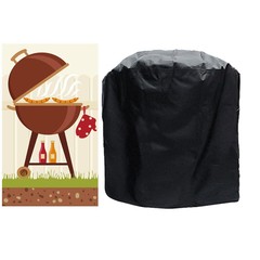クロスボーダー防水BBQ屋外火ピット炉カバー火鉢カバーバーベキューカバーEbay円形バーベキューカバー
