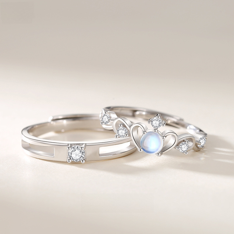Brand design ring for St. Valentine's Day