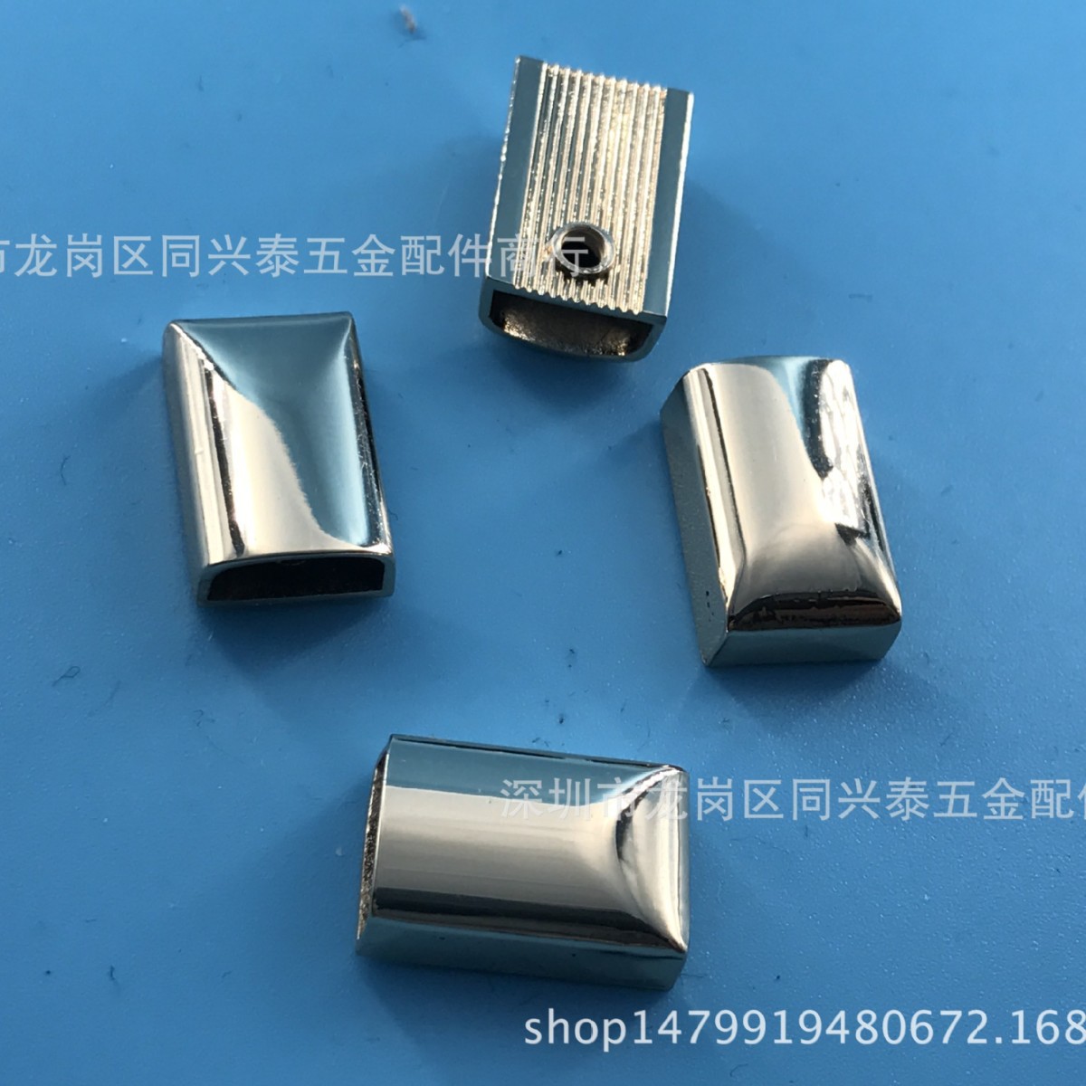 厂家供应箱包五金配件  合金拉链尾 3分尾夹金属拉链堵头 吊钟