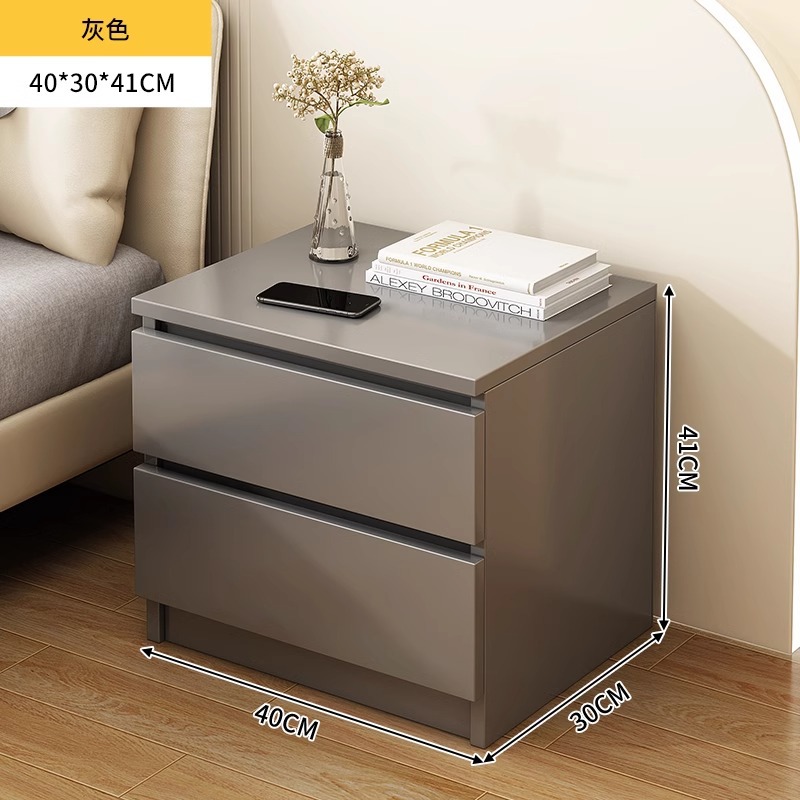 Taberna de cabecera simple y moderno pequeño armario de almacenamiento blanco simple nórdico armario de cabecera casero armario de almacenamiento del dormitorio