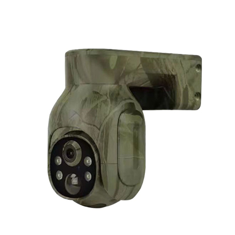 Ruibin camuflaje transfronterizo 4G Cámara solar bajo consumo de energía HD monitor a todo color impermeable cámara inalámbrica