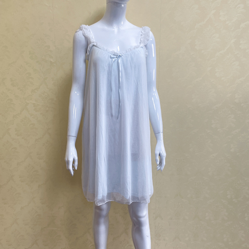 Cross-Border Direct Supply of Fairy Contract Talent, Unique Lace, Molle Suspender Nightgown, Fairy Mesh Cool Thin Pajamas Cross-Border Direct Supply of Fairy Contract Talent, Unique Lace, Molle Suspender Nightgown, Fairy Mesh Cool Thin Pajamas
