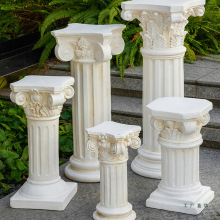 罗马柱装饰摆件欧式花园庭院婚庆展示台布置道具户外花盆花架底座