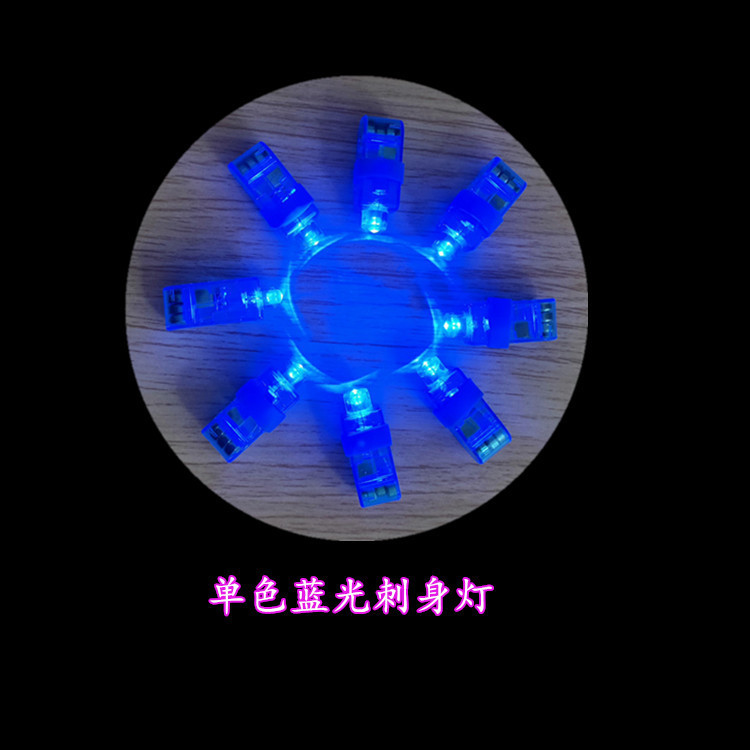Blue finger lights 100 pieces/pack